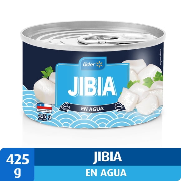 Jibia Al Natural, Drenado 213 g - Neto 425 g