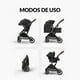 thumbnail image 4 of Coche de Bebé Travel System E-Crib Negro + Silla y Base, 4 of 8