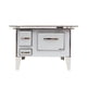thumbnail image 1 of Cocina a leña enlozada 4 platos 102x72cm Blanco Krisolt, 1 of 3