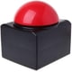 thumbnail image 2 of 2 piezas de timbre de respuesta de juego, caja de botón de alarma con sonido y luz, juguete de utilería para concurso de fiestas, timbre de trivia con talento para niños y adultos, 2 of 6