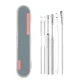 thumbnail image 1 of 6/8PCS Stainless Steel Earpick Ear Cleaner Spoon Ear Care Cleaning Tool Earwax Removal Kit Ear Pick Wax Remover Clean Health, 1 of 3
