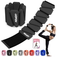 Uopon - Pesas De Muñeca Y Tobillo Upon De Silicona, 1 Kg, Juego De 2 Para Mujer