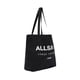 thumbnail image 3 of Bolso tote AllSaints M170XB de lona de algodón negro, 3 of 4