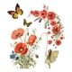 thumbnail image 3 of Adhesivo De Pared Decorativo Con Diseño De Flores Para Dormitorios, Comedores, Casas De Alquiler, 3 of 3