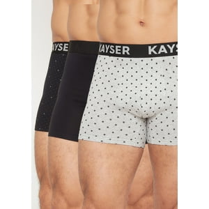 Kayser - Pack 3 Bóxers Algodón P393.271-Neg