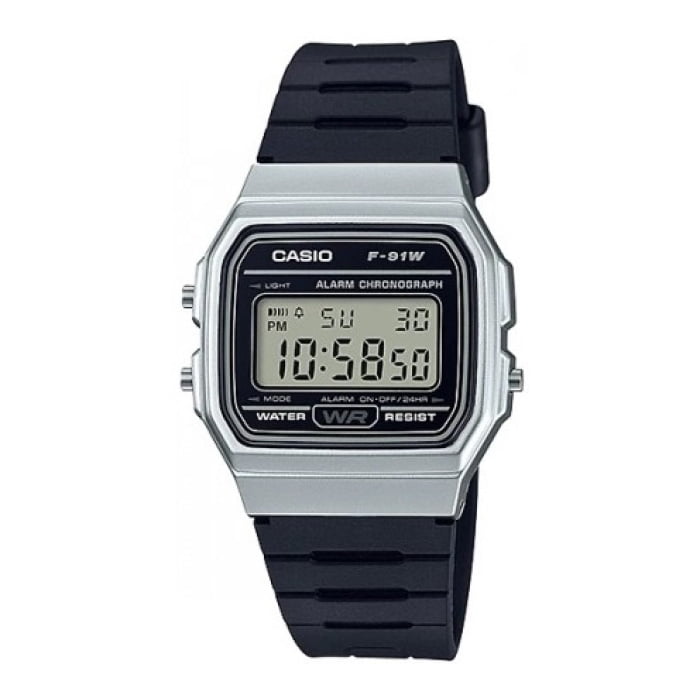 Reloj Digital Negro Casio F-91wm-7a