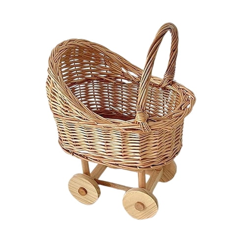Bothyi - Cesta De Flores En Forma De Cochecito, Accesorios De Novia Para Eventos, Ceremonia De Boda, S