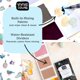 thumbnail image 5 of Set de pinturas de acuarela Viviva Colors Vivid Metallic, 10 colores, 5 of 6