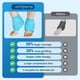 thumbnail image 4 of Compresa de hielo para tobillo Comfytemp, tamaño grande, para aliviar el dolor de pies, 2 unidades, 4 of 8