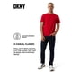 thumbnail image 5 of Camisa DKNY de algodón suave, corte clásico, cuello redondo, roja, 5 of 7