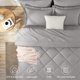 thumbnail image 2 of Juego de ropa de cama CozyLux Queen 7 piezas Gris Francés, 2 of 9