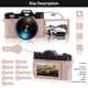 thumbnail image 4 of Cámara digital SMARTKLIK 4K 56MP para fotografía y vlogs, 4 of 7