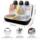 thumbnail image 2 of Pou-theme Car Rear Seat Covers Back Elastic Flexible Car Seat Covers Decorative Fits Most Cars 120x59x76cm, 2 of 6