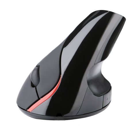 Importclick - Mouse Vertical Recargable Usb Negro