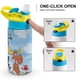thumbnail image 4 of El Show de Rocky y Bullwinkle Botella de Agua con Tapa Pop Top de Un Toque, Acero Inoxidable, a Prueba de Fugas, para Deportes, Botella Infantil azul 12 oz, 4 of 6