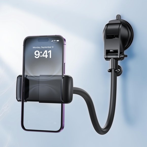 Soporte para teléfono HIYJEN de pared con ventosa flexible