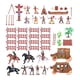 thumbnail image 1 of 1 Juego De Figuras De Plástico De Vaqueros E Indios, Accesorio De Juego, Juguetes Para Ni?os, 1 of 5