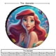 thumbnail image 2 of La sirenita Ariel Funda para neumático de repuesto de tela Oxford - Tela Oxford 82CM, 2 of 6
