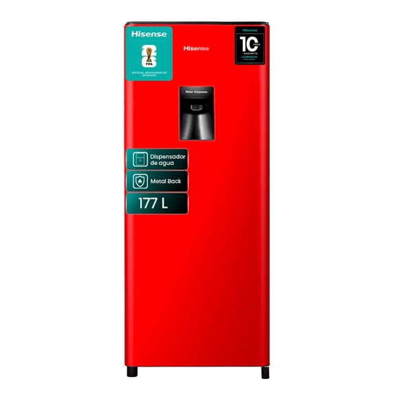 Refrigerador Top Mount Frío directo 177 Litros HRO179RD