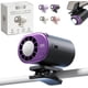 thumbnail image 1 of Ventilador clip coche pantalla LED 16°C semi enfriamiento USB recargable 360° 199 velocidades, 1 of 8