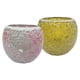 thumbnail image 5 of Sostenedor Votivo De La Candelita Del Candelero Del Vidrio Del Mosaico 2pcs Para La Decoración De La Boda, 5 of 5