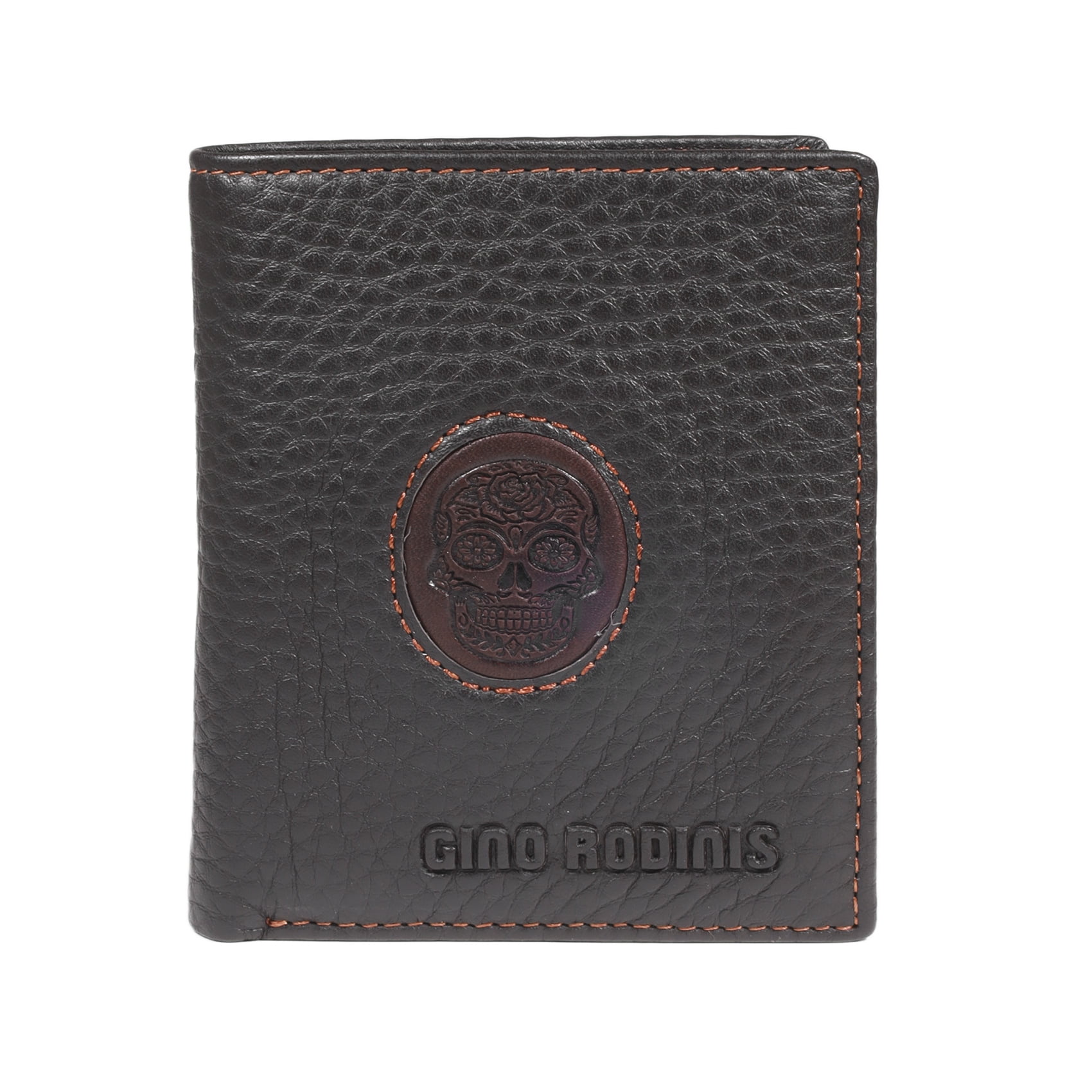 Gino Rodinis - Billetera De Hombre Étnica 930 | Calavera