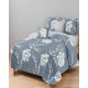 thumbnail image 3 of Quilt De Verano King Diseño Flores Gris, 3 of 4