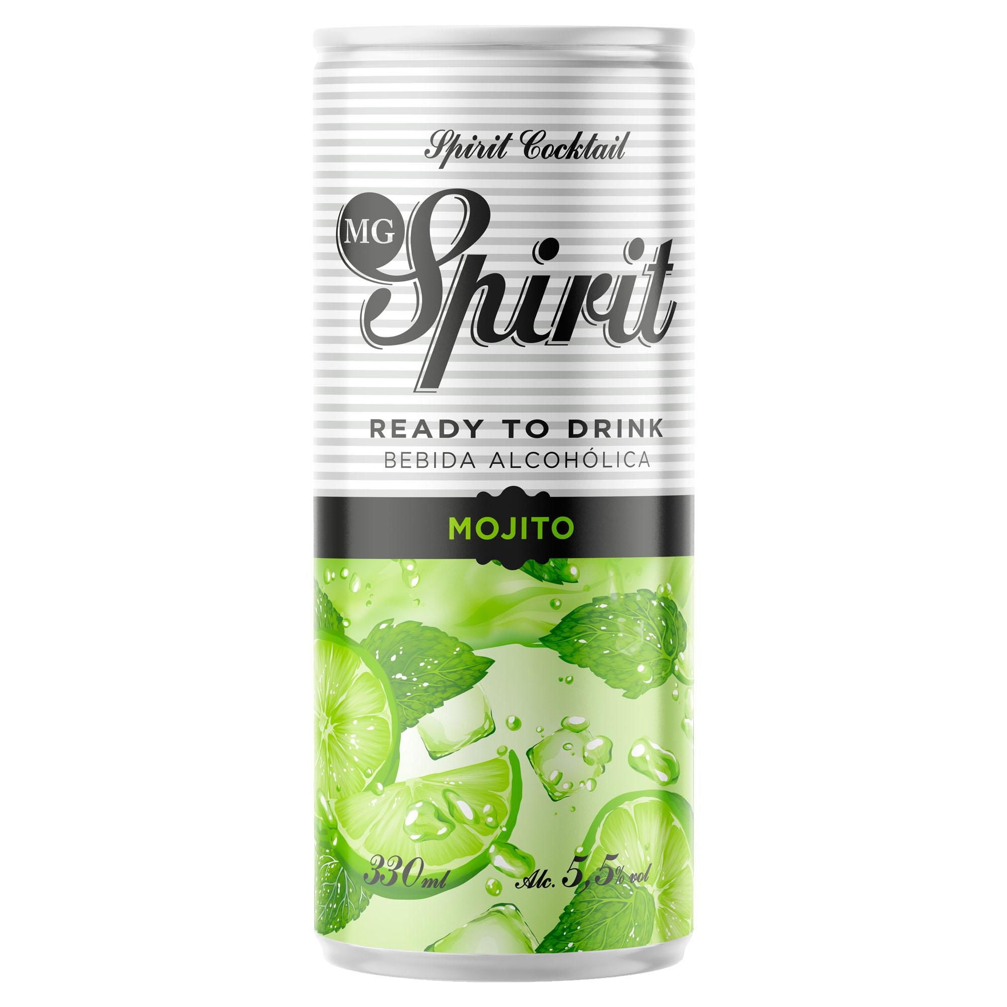 Cóctel Mojito 5.5° Lata 330 ml Spirit