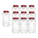 thumbnail image 2 of 10x Muñeco De Nieve Botellas De Jugo Navidad 500ml Transparente Para Escalada Camping Rojo, 2 of 5