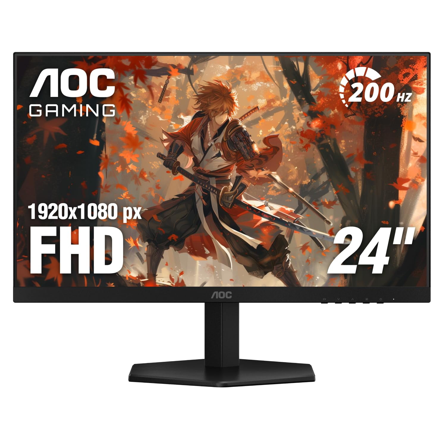 Monitor Para Videojuegos Aoc 24g42he 24" 1920x1080 200 Hz Ips Full Hd