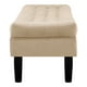 thumbnail image 3 of Banqueta Wood 2c Felpa 00 Beige, 3 of 4
