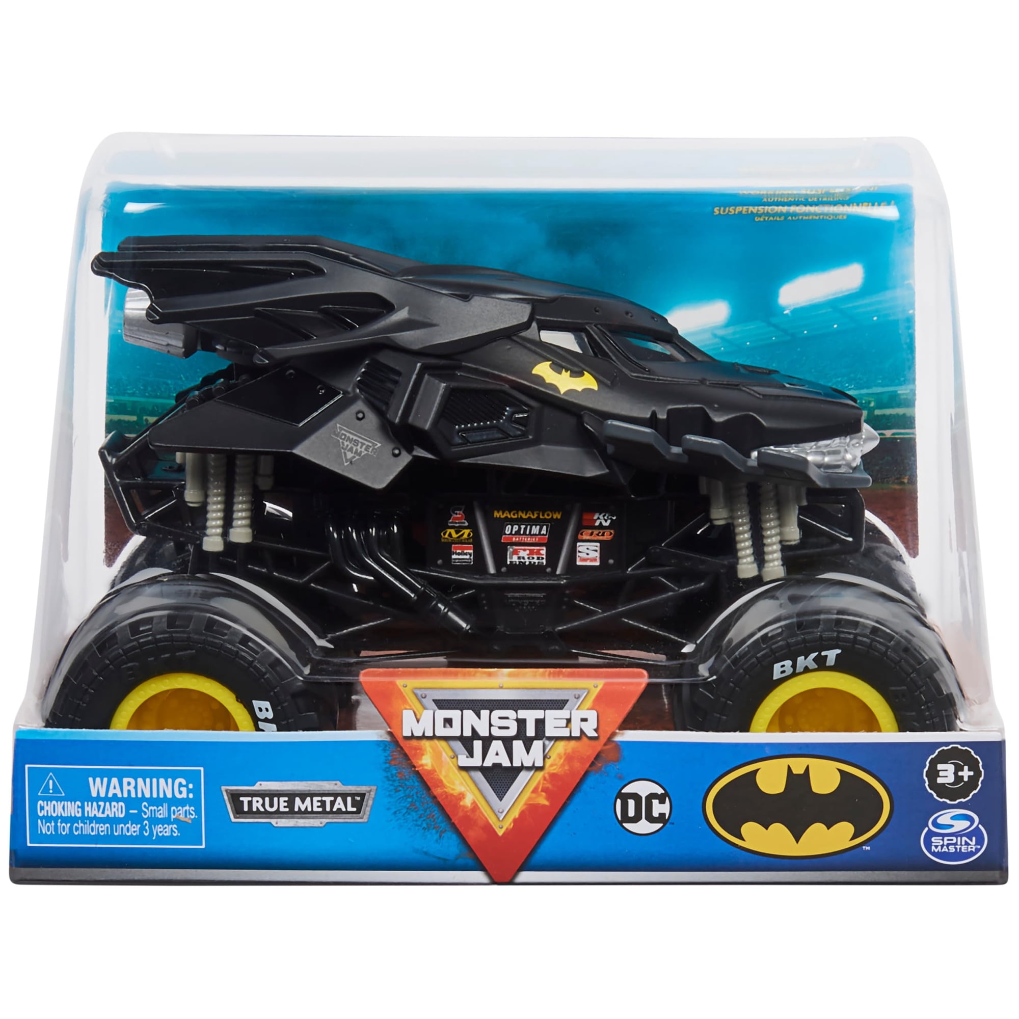 Batmóvil Retro Batman Monster Truck Monster Jam 1:24