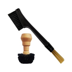 Magideal - Cepillo De Limpieza Para Máquina De Café Expreso, Cepillo De Limpieza Para Máquina De Café Expreso, Cepillo De Filtro Para Barista Cafetería, 2 Uds. Se Ajusta A 51Mm Y 54Mm