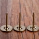 thumbnail image 5 of 100 clavos de tapicería, chinchetas de estilo vintage, de cabeza plana, de hierro, para muebles, sofás, puertas, decoración, 1,1 x 1,7 cm., 5 of 5