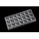 thumbnail image 3 of Pack X2 Molde Chocolate Acrilico Moldes Chocolate Molde Beso Gris, 3 of 8