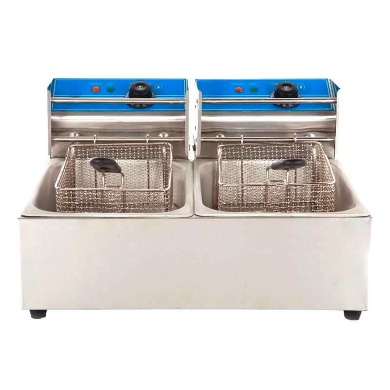 Bozzo - Freidora Electrica 2 Deposito 12 Lts