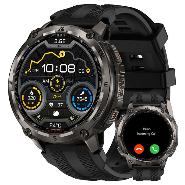 KOSPET Tank T4 Reloj Inteligente Resistente, GPS y Mapas Offline, Resistencia al Agua 10ATM