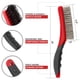 thumbnail image 2 of Set de cepillos de alambre Lavaxon 25 cm, 2 unidades, rojo, acero inoxidable y al carbono, 2 of 7
