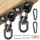 thumbnail image 1 of Perchas giratorias Aisto Heavy Duty de acero inoxidable con una capacidad de 907 kg, 1 of 8