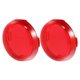thumbnail image 5 of 4 piezas Cubiertas de Lente de Luz de Señal de Giro Roja para Motocicleta Delantera Trasera para Harley Dyna Street Glide Softail Road King Springer, 5 of 6