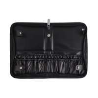 Magideal - Bolsa De Almacenamiento Para Brochas De Maquillaje, Bolsa De Cosméticos, Organizador De Brochas, Bolso De Maquillaje Ligero Y Práctico, Bolsa De Maqui Patrón Cruzado