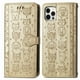 thumbnail image 1 of Funda Cartera FOXDOCK para iPhone 12 ProMax , Flip PU con Relieve de Gatos y Perros, Tarjetero y Soporte, 1 of 6