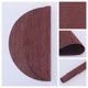 thumbnail image 2 of REGALWOVEN Juego de 6 Manteles Individuales Redondos para Decoración de Mesa de Cocina Comedor Manteles Lavables Mantel Limpiable Burdeos 14*14in, 2 of 7
