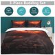 thumbnail image 5 of Baki The Grappler Anime Home Bed 3-piece Set Classic Japanese Anime Polyester Wash Student Dormitory Set, 5 of 5