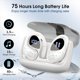 thumbnail image 3 of AARONMEI Auriculares Inalámbricos Bluetooth 5.4 Blanco, 3 of 3