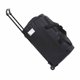 thumbnail image 2 of Bolsa De Lona Con Ruedas, Portátil, De Gran Capacidad, Resistente, Para Llevar En El Bolso De Viaje, Color Negro, 2 of 5