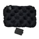 thumbnail image 4 of Cojín de Asiento Inflable Mat Cojín Cojín de Aire Cojín de La Oficina de La Oficina para Botas de Picnic -Aeronave Del Asiento Del Escenario de Espald Negro, 4 of 5