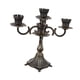 thumbnail image 3 of Soportista De Velas De Metal Con Candelabro Elegante Decoración De Escritorio Candelabra Bronze 5 Arms, 3 of 5