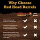 thumbnail image 4 of Barril de Roble para Envejecimiento Red Head Barrels 1L Carbonizado para Whiskey, 4 of 7