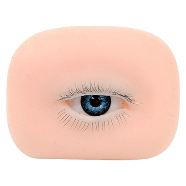 Modelo De Ojo De Silicona 5D, Herramienta De Práctica De Maquillaje De Silicona Para Principiantes, Esteticistas, Adecuado Para Principiantes.